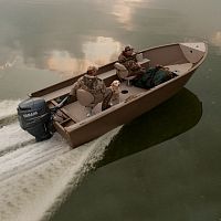 Outboard jon boat 1648sport-fishing4-person max.