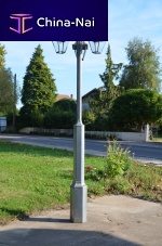 Urban lamp post BEETHOVENtraditionalzincpolycarbonate