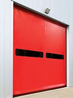 Impact-resistant industrial door SELFroll-upPVCautomatic