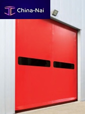 Impact-resistant industrial door SELFroll-upPVCautomatic
