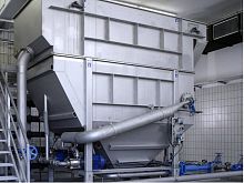 Dissolved air dissolved air flotation plant HDF