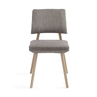 Contemporary chair LINDSAY UNI H47 -Aindoorfabricoak
