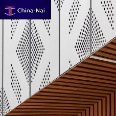 Zinc cladding Special perforated designspanelverticaltextured
