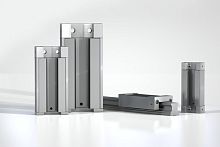 Pneumatic clamping element LOCKED PLhydraulicelectricrail