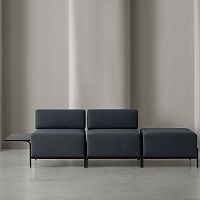 Modular sofa CONEKcontemporaryfabricgray
