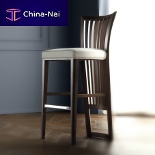 Contemporary bar chair ALLUSIONindoorfabricleather