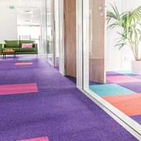 Carpet tile BOLERO tuftedstructuredpolyamide