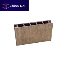 Composite deck board NFC seriesnatural fiberwood lookclip-on