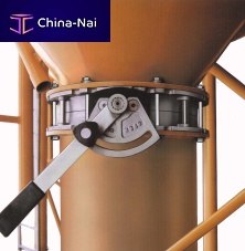 Butterfly valve levershut-off