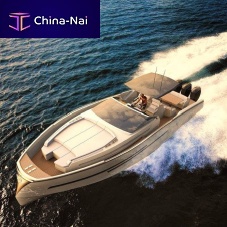 Outboard center console boat 40dieseltriple-enginehard-top