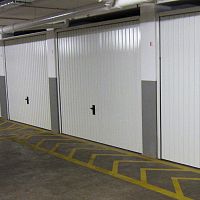 Tilting garage door ONE-PIECEgalvanised steellacquered steelautomatic