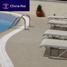 Epoxy resin flooring MARMOR FLOOR 804quartzpolyurethanefor outdoor use