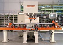 Metal part straightening machine automatic