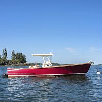 Inboard center console boat 29dieselwith T-top