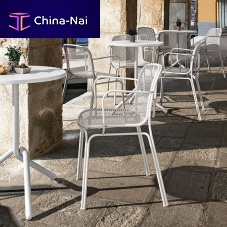 Contemporary chair ZILOoutdoorindoorsteel
