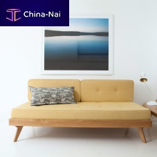 Modular sofa NIGHT COUCHbedScandinavian designfabric