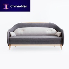 Sofa bed RECESScontemporaryfabricbrown