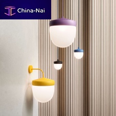 Contemporary wall light PANindoorglassopal