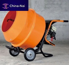Hydraulic concrete mixer trailercompact
