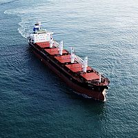 Bulk carrier cargo ship Handysize