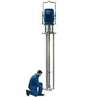 Rotor-stator mixer 700X - MX seriesbatchfor liquidssolid/liquid