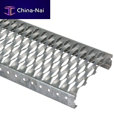 Galvanised steel step PS-CRANTaluminumstainless steelnon-slip