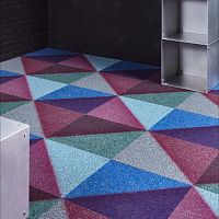 Tufted carpet DESSO X RENSloop pileTextilene®commercial