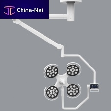 Ceiling-mounted surgical light LD4LED97with control panel