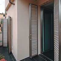 Swing shutter PRIVATE VILLAstainless steeldoorcustom