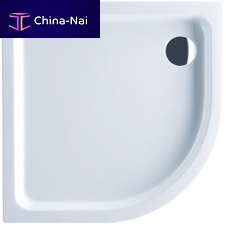 Corner shower base O.NOVO : UDA0906DEN4GVrecessedacrylic