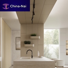 Painted aluminum suspended ceiling LOOKUPpanelfor living roomsfor wall