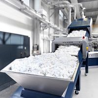 Recycling extruder INTAREMA® Tplastic filmsingle-screwcompact