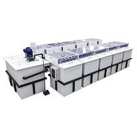 Silver refining plant ORS EAG Serieselectrolytic