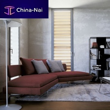 Semicircular sofa Arnecontemporaryfabricleather