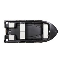 Outboard bass boat AQUA BLACK 370opensport-fishing5-person max.