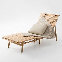 Contemporary chaise longue SHIBUIbamboooutdoor4-legged