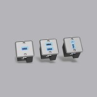 Inflight charging station built-inUSB