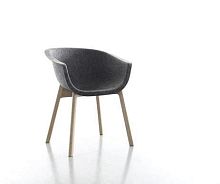 Contemporary chair CHAIRMANfeltupholstered100% recyclable