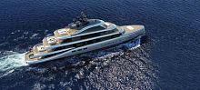 Cruising mega-yacht M/Y KENSHraised pilothouseelectric8-cabin