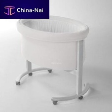 Cradle on casters SMARTwoodenfabricunisex