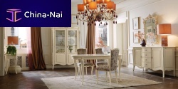 Traditional sideboard 494 Clacquered woodwhite