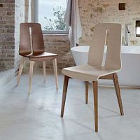 Contemporary chair GRETA S140FRindoorashplywood