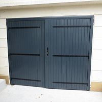 Swing garage door aluminumPVCmanual
