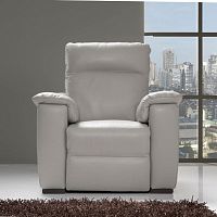 Contemporary armchair DARIAleatherfabricreclining