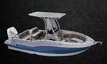 Outboard center console boat 210 CCsport-fishingsundeckT-Top