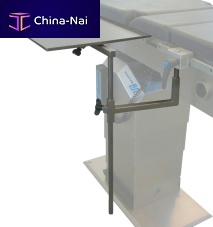 Operating table-mounted instrument tray A18/Gstainless steel