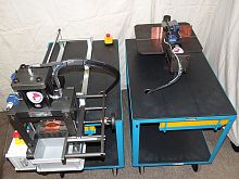 Combined tool for working copper busbars COMBO CM1+PH1