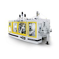 Extrusion blow molding machine HE350D/Xfor the cosmetics industryfor the packaging industryfor pharmaceutical applications