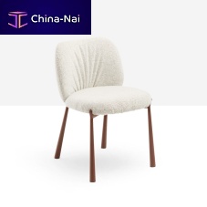 Contemporary dining chair Mys S M TSindoorfabricleather