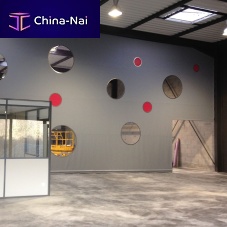 Fiberglass textile membrane 4991PVC-coatedfor interiorwall
